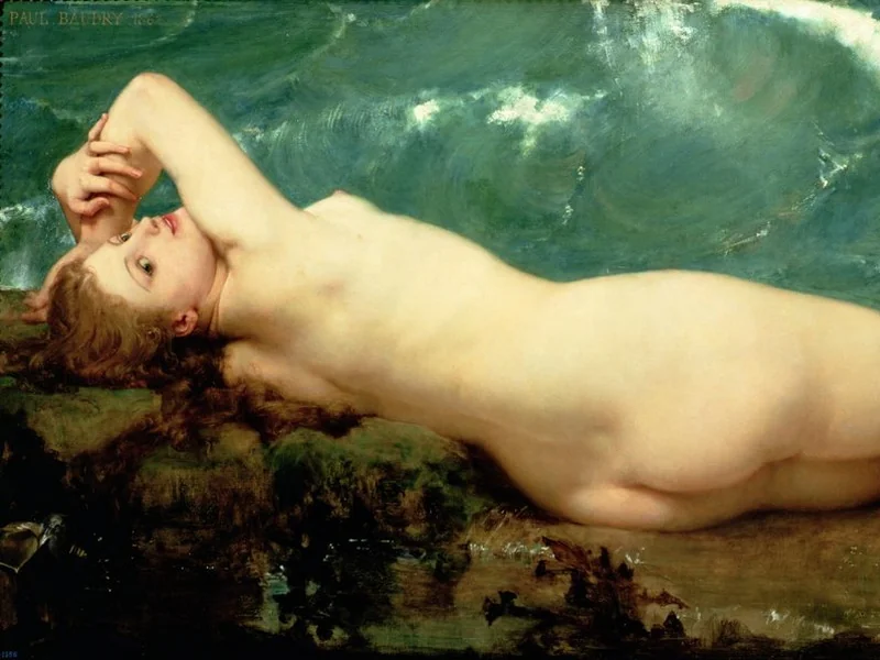 1808-Peter Ludwig Friedrich Baudri - La perla e l'onda, 1862